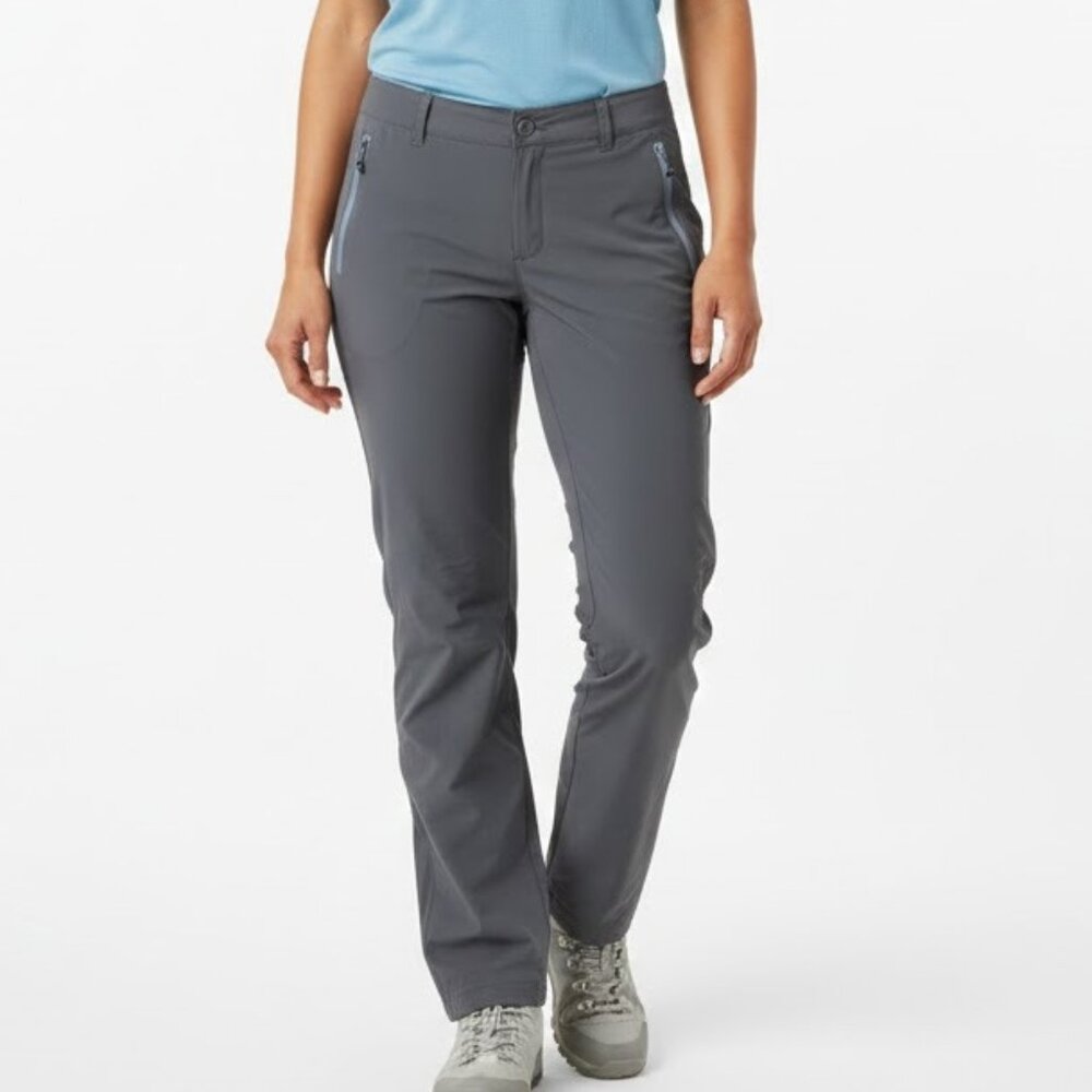 Prana Aria Convertible Hiking Pants Gray Size 10